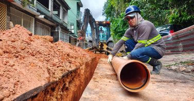 Trata Bem Manaus: Vieiralves e Adrianópolis têm de obras de esgoto intensificadas neste mês nos períodos diurno e noturno